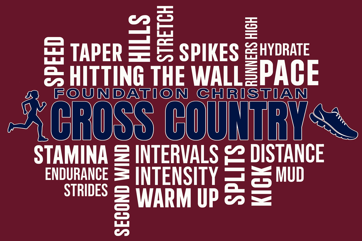 Cross Country Dry fit T-shirt (FEMALE runner icon)