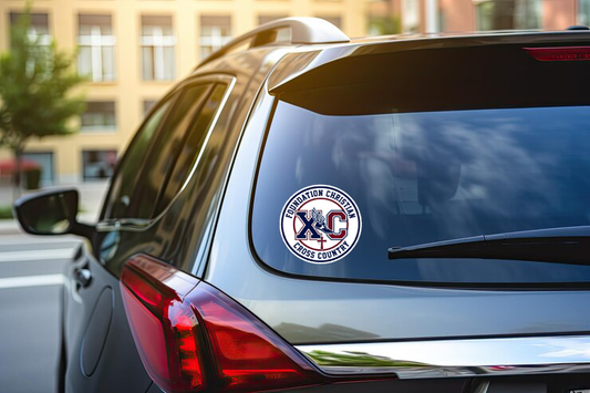FCA Cross Country Window Sticker