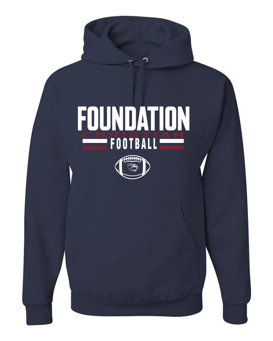 Non-Distressed Logo hoodie