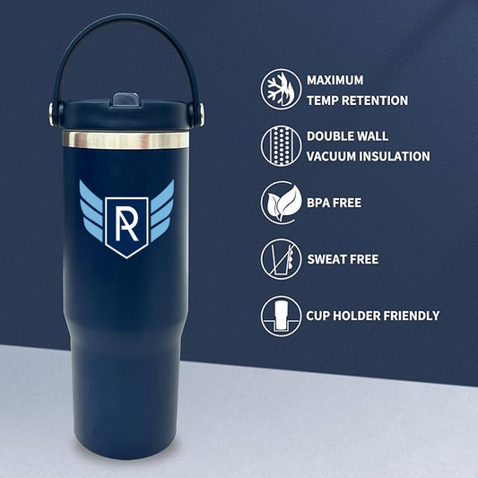 30 oz Tumbler with Top Handle